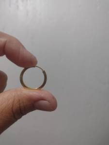 Argola De Ouro 18