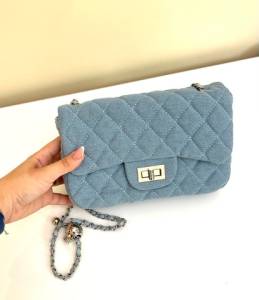 Bolsa Jeans Nova - Ala Ainda Embalada
