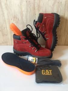 Botas Da Cat Em Couro Legtimo