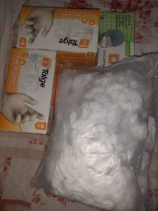 Kit Luvas Ltex