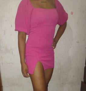 Vestido Manga Bufante