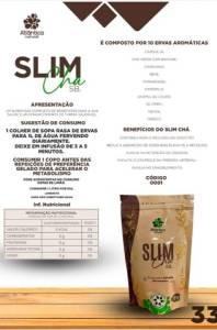 Slim Ch Sb Detox Emagrecedor - Atlntica Natural