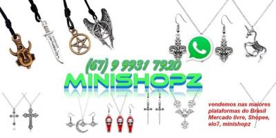 Kit Colar Amuletos Da Serie Supernatural Cordo Ajustvel
