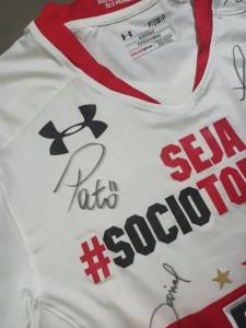 Camisa So Paulo Original Autgrafada Pelo Alexandre Pato