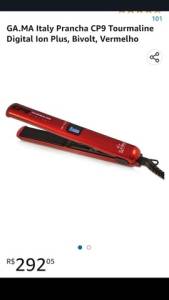 Prancha Gama Cp9 Tourmaline 230c