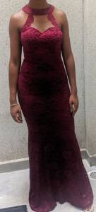 Vestido De Festa Marsala ( Usado Apenas 1x)