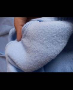 Moletom Cangur Unissex Novo Azul Beb Quentinho P