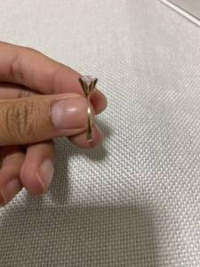Anel Ouro 10 Ros Com Zircnia