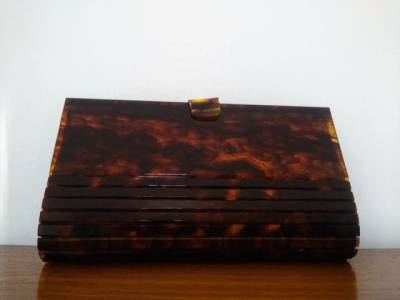 Clutch / Bolsa De Mo Em Acrlico