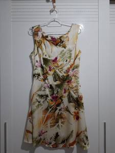 Vestido Fino Estampado Tam: P
