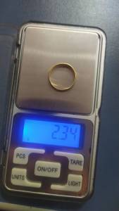 Aliana Ouro 18k Tamanho 14