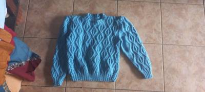 Blusa De Frio Azul