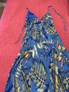 Vestido Longo Azul
