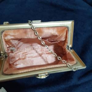 Bolsa Festas, Em Alpaca Dourada