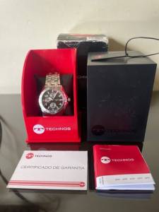 Technos Skymaster 10atm Na Caixa Com Manual De Instrues