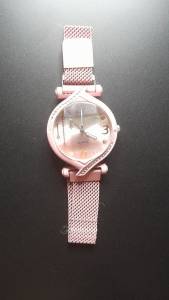 Relgio Quartz Rosa, Usado