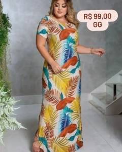 Vestidos Canelado Midi Moda Evangelica