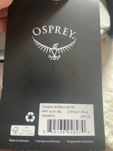 Mochila Traking Osprey Tempest 40 Feminina