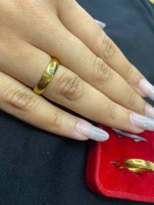 Promoo Pares De Alianas Banhada A Ouro 18k