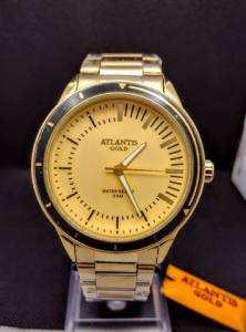 Atlantis Gold Prova Dgua Relgio Masculino Original