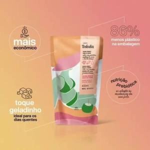 Refil Hidratante Natura Tododia Manga Rosa E gua De Coco 400ml