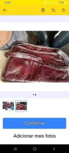 Mala De Couro Legtimo Notebook