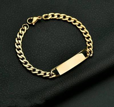 Pulseira Banhada A Ouro (adultos)