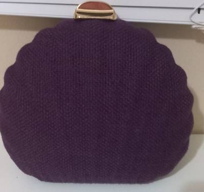 Bolsa Clutch Formato De Concha $80