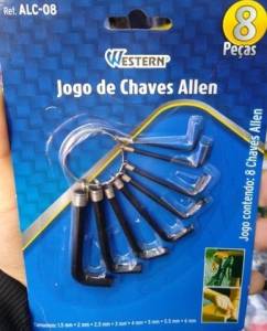 Jogo De Chaves Allen Com 8 Peas Alc-08 2852