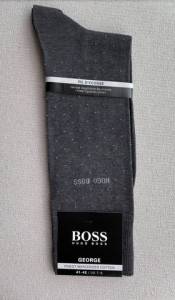 Meia Hugo Boss - George Cinza