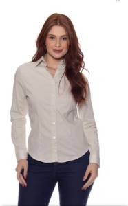 Camisa Social Feminina Promoo