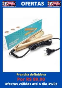 Chapinha Prancha De Titnio