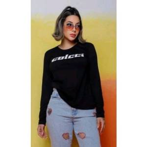 Blusa Manga Longa Feminina Colcci