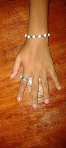 Kit Anel E Pulseira E Anel Smile