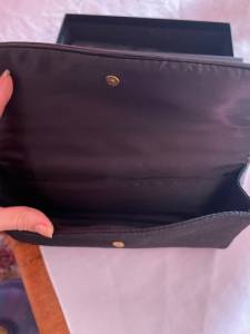 Bolsa De Mo Brilhosa Giorgio Armani