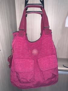 Bolsa Kipling Rosa Original