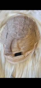 Peruca Wig Rosa Claro Esfumado Humanizada 80cm