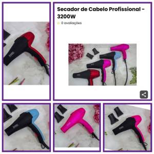 Secador De Cabelo 3200w