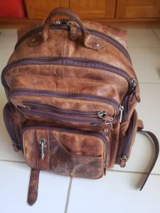 Mochila De Couro Original