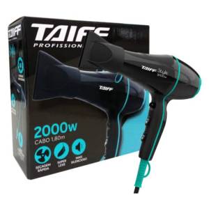 Secador De Cabelo Taiff Style Preto 2000w