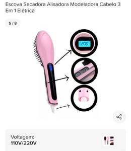 Vendo Escova Alisadora Na Caixa