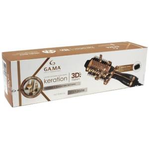 Escova Secadora Gama Keration Brush 3d 1200w