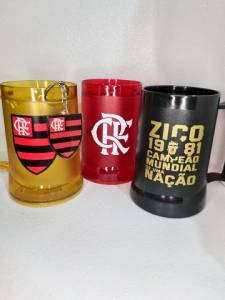 Caneca Em Gel Flamengo