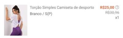 Camisa De Academia Shein