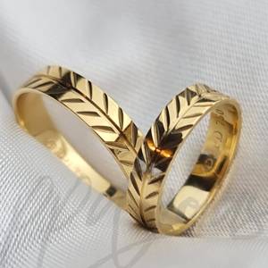 L/ Par Alianas Grcia Ouro 18k
