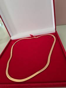 Corrente Em  Ouro 18 K - Femenina  ( Choker)