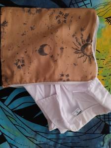 Excelente Jaleco De Algodo,  Fino, Acinturado, Veste 44
