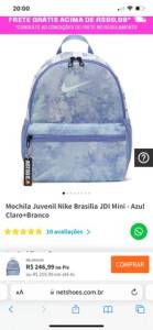 Mochila Nike Mini Jdi