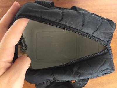 Bolsa Tipo Necessaire - Preta