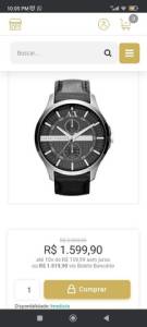 Relgio Armani Ax 2120